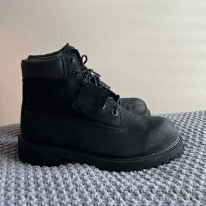 Black Timberland Boots